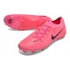 Nike Phantom GX Elite FG Rosa Svart