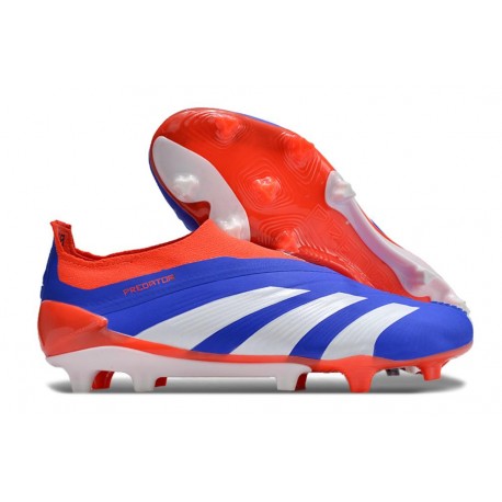adidas Fotbollsskor Predator Elite LL FG Blå Vit Röd 