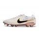 Nike Tiempo Legend 10 Elite FG Skor Vit Guld Svart