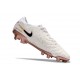 Nike Tiempo Legend 10 Elite FG Skor Vit Guld Svart