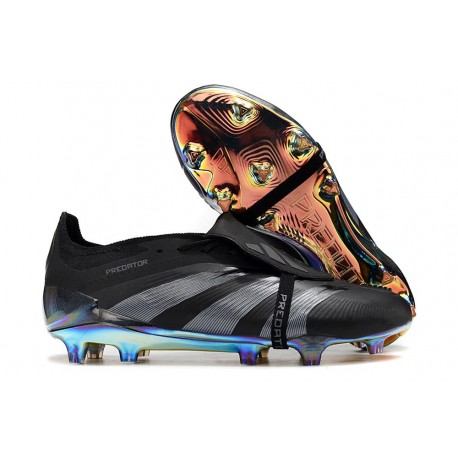 adidas Predator Elite Foldover Tongue FG Nightstrike Svart Grå