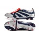 adidas Predator Elite Foldover Tongue FG Silver Svart Röd 