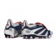 adidas Predator Elite Foldover Tongue FG Silver Svart Röd 