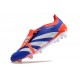 adidas Predator Elite Foldover Tongue FG Blå Vit Röd 
