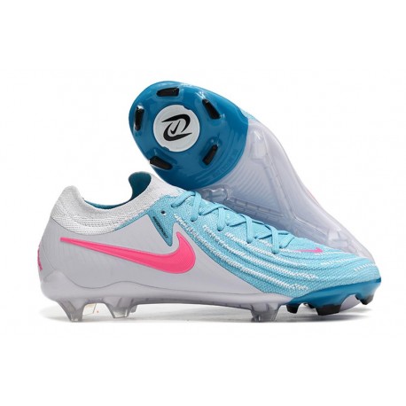 Skor Nike Phantom Luna 2 Elite FG Blå Vit Rosa