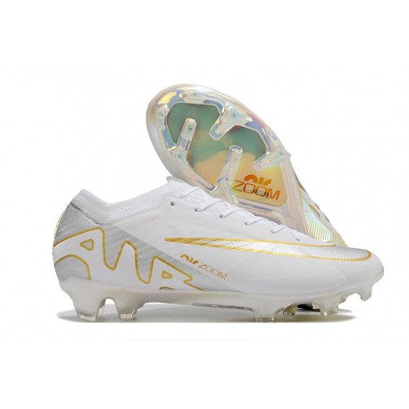 Nike Zoom Mercurial Vapor 15 Elite FG Vit Guld
