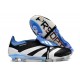 adidas Predator Elite Foldover Tongue FG Svart Vit Blå