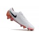 Nike Tiempo Legend 10 Elite FG Skor Vit Svart Orange