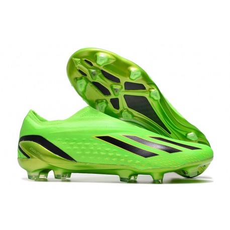 Skor Adidas X Speedportal+ FG Game Data - Grön Svart Gul