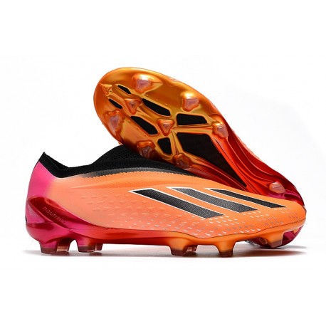Skor Adidas X Speedportal+ FG Orange Svart