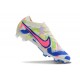 Nike Zoom Mercurial Vapor 15 Elite FG Vit Rosa Blå