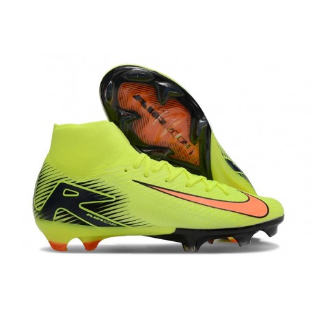Nike Air zoom Mercurial Superfly X Elite FG Gul Orange