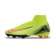 Nike Air zoom Mercurial Superfly X Elite FG Gul Orange