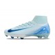 Nike Air zoom Mercurial Superfly X Elite FG Blå