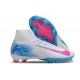 Nike Air Zoom Mercurial Superfly X Elite FG Vit Blå Rosa