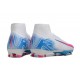 Nike Air Zoom Mercurial Superfly X Elite FG Vit Blå Rosa