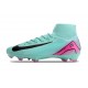 Nike Air zoom Mercurial Superfly X Elite FG Grön Rosa Svart