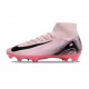 Nike Air zoom Mercurial Superfly X Elite FG Rosa Svart