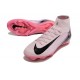Nike Air zoom Mercurial Superfly X Elite FG Rosa Svart