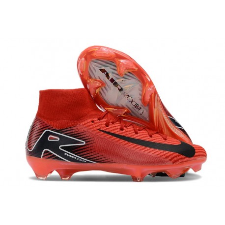 Nike Air zoom Mercurial Superfly X Elite FG Röd Svart