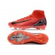 Nike Air zoom Mercurial Superfly X Elite FG Röd Svart