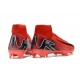 Nike Air zoom Mercurial Superfly X Elite FG Röd Svart