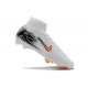 Nike Air zoom Mercurial Superfly X Elite FG Vit Orange Svart