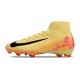Nike Air zoom Mercurial Superfly X Elite FG Gul Svart Rosa