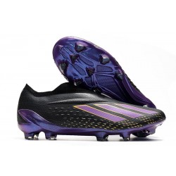 Skor Adidas X Speedportal+ FG Svart Lila