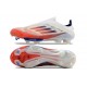 Adidas F50+ Laceless FG Vit Röd Blå