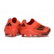 Adidas F50+ Laceless FG Röd Svart