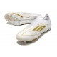 Adidas F50+ Laceless FG Vit Guld