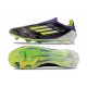 Adidas F50 Laceless FG Lila Gul