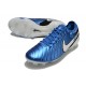 Nike Tiempo Legend 10 Elite FG Skor Emerald -Turkos Vit LIMITED EDITION