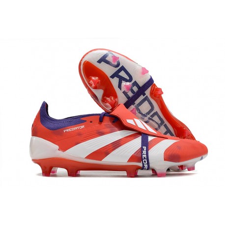 Fotbollsskor adidas Predator Elite FT FG Röd Vit