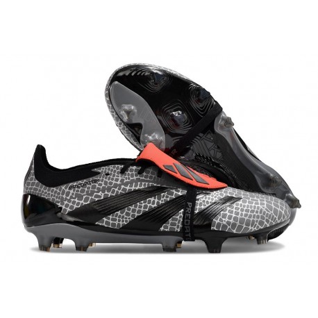 Fotbollsskor adidas Predator Elite FT FG Svart Grå Röd 