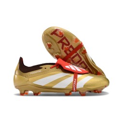 Fotbollsskor adidas Predator Elite FT FG Guld Vit Röd