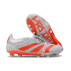 Fotbollsskor adidas Predator Elite FT FG Grå Röd 