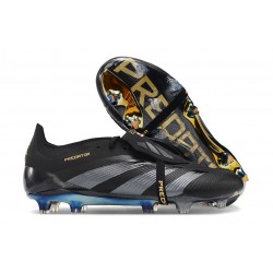 Fotbollsskor adidas Predator Elite FT FG Svart Grå