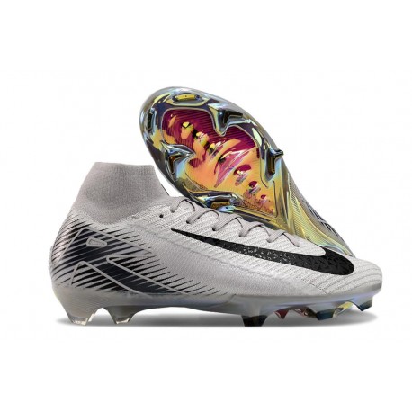 Nike Air zoom Mercurial Superfly X Elite FG Grå Svart