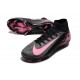 Nike Air zoom Mercurial Superfly X Elite FG Svart Rosa