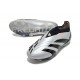 adidas Fotbollsskor Predator Elite LL FG Silver Svart