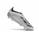 adidas Fotbollsskor Predator Elite LL FG Silver Svart