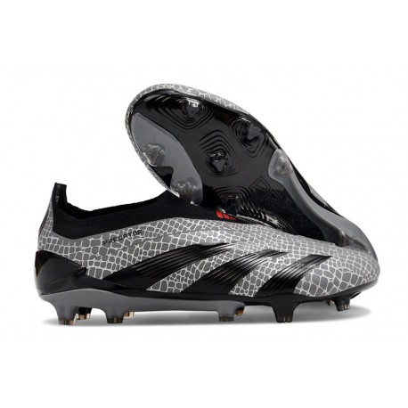 adidas Fotbollsskor Predator Elite LL FG Grå Svart 