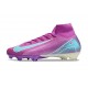 Nike Air zoom Mercurial Superfly X Elite FG Lila Blå