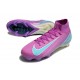 Nike Air zoom Mercurial Superfly X Elite FG Lila Blå