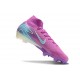 Nike Air zoom Mercurial Superfly X Elite FG Lila Blå