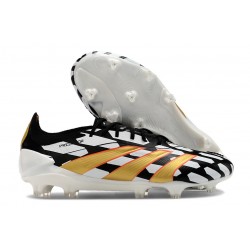 adidas Predator 24 Elite FG Svart Vit Guld