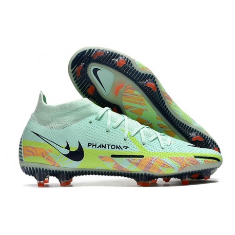 Nike Phantom GT2 Elite DF FG Herrar Bonded - Grön Blå Grön