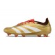 adidas Predator 24 Elite FG Guld Vit Röd